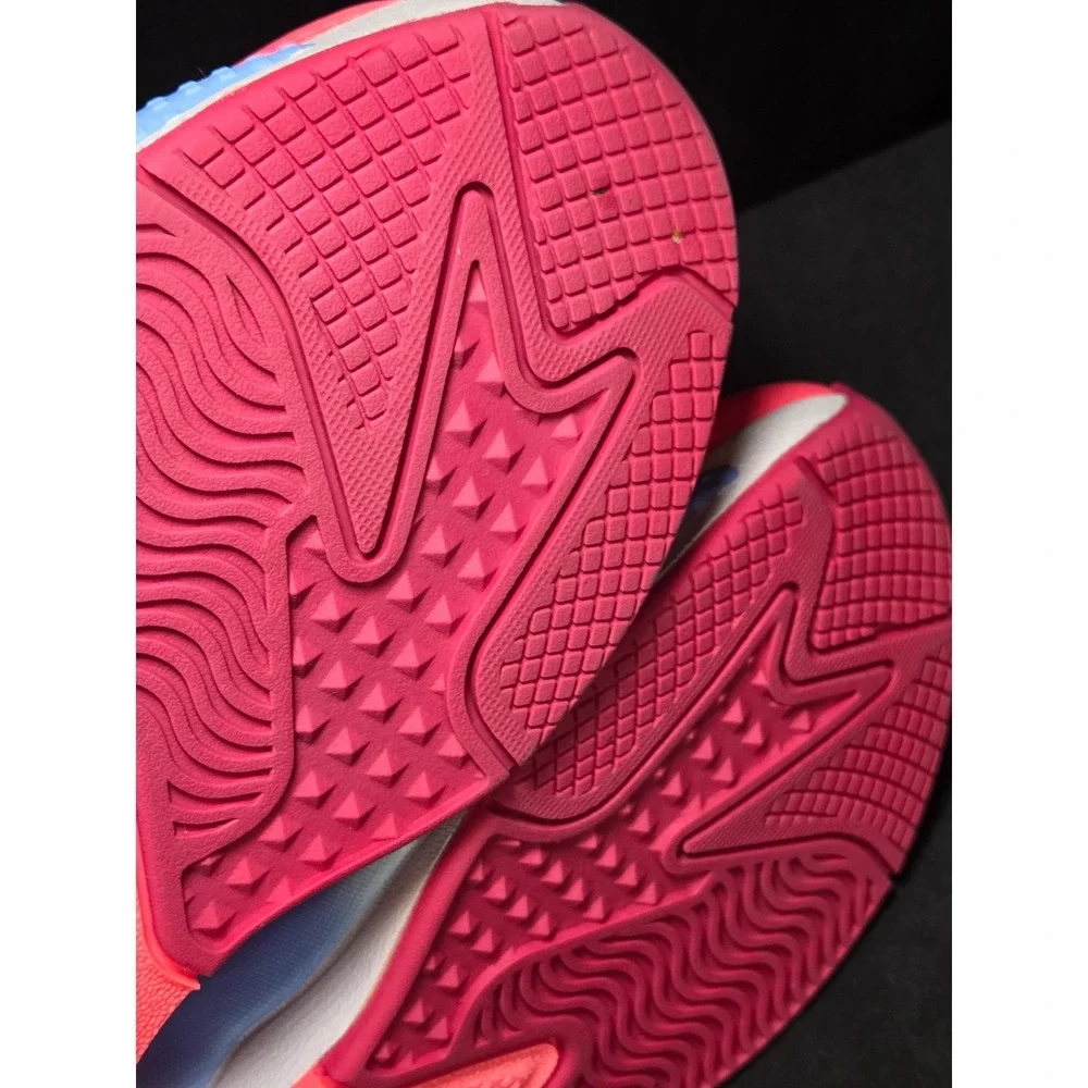 Puma RS-X Reinvent Neon Pink Blue‎ Velvet Heart Sneakers 387408-01 Womens 6